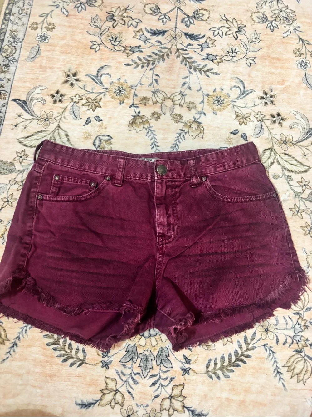 Free People denim short bundle